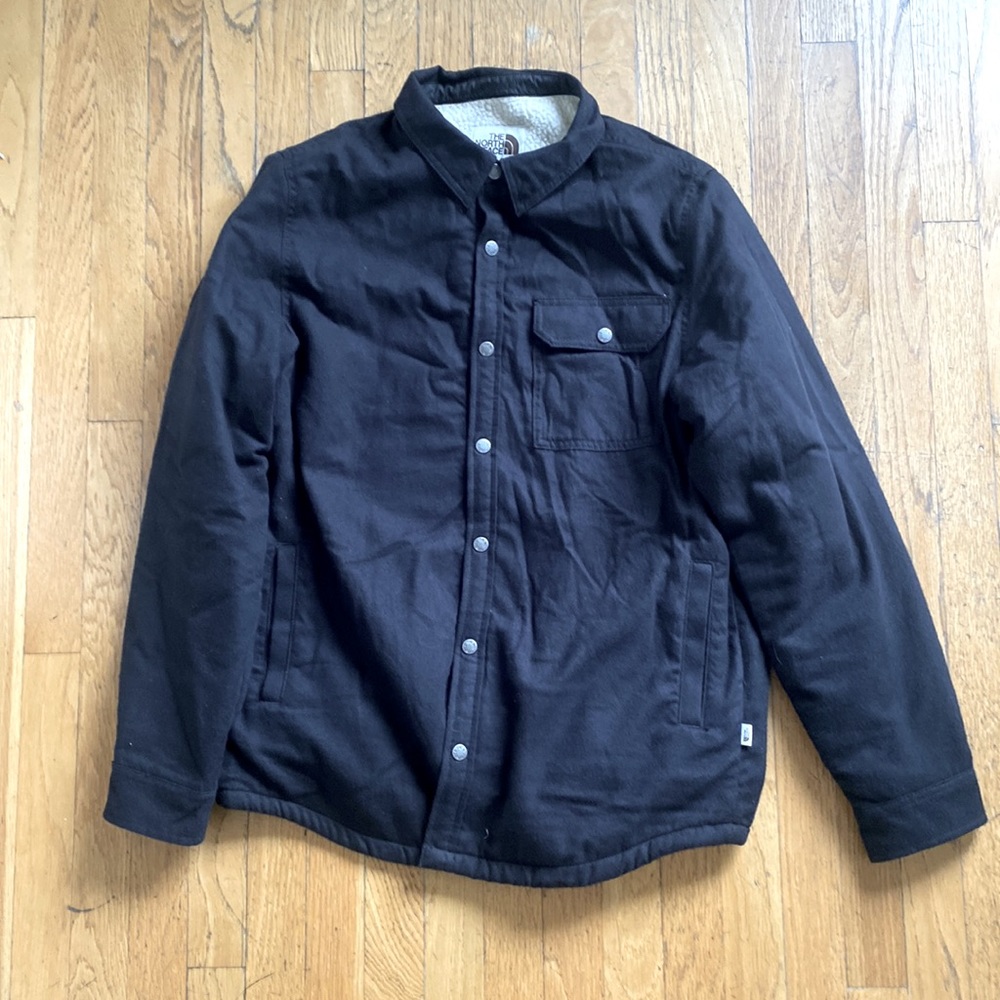 The North Face Sherpa lined jacket size large